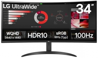 LG UltraWide 34WR50QK-B